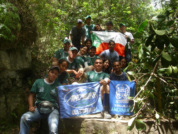 La actividad es organizada por el grupo estable de Ecologismo, Excursionismo y Montañismo ANDINURR  de la ULA Trujillo (Cortesía)