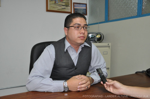 Danny Ibarra, coordinador encargado del Programa Fray Juan Ramos de Lora (Foto Lánder Altuve)