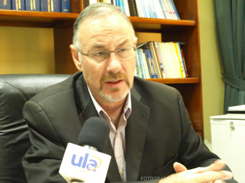 José María Andérez, secretario de la ULA (Foto Ramón Pico)