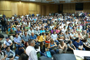 Los universitarios atendieron el llamado de sus gremios. (Fotografía: Víctor Uzcátegui)