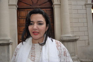 Georgina Palencia, coordinadora de la Comisión Permanente de Directores de Cultura de las Universidades Nacionales, calificó la reunión de extraordinaria. (Fotografía: Lánder Altuve)