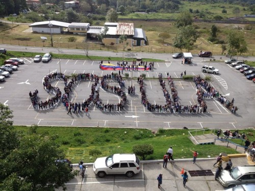 Los universitarios hacen un llamado urgente por un justo presupuesto y aumento de sueldos y salarios. (Foto: Cortesía de Nadia González)