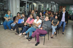 El personal de las Bibliotecas de la ULA participó entusiastamente en este primer concurso Ideas. (Fotografía: Lander Altuve) 