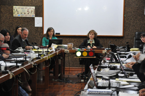 La sensación durante el desarrollo del CU fue de mucho pesar por la desaparición física del bachiller Juan Carlos Dávila Barrios (Foto Ramón Pico)