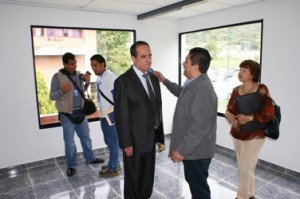 Espacios ya inaugurados por el Vicerrector Administrativo, donde se observa comodidad y gran amplitud para las actividades de los estudiantes. (Foto: Carlos Castro) 