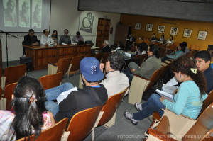 La Cátedra Libre Simón Bolívar alberga, entre el 16 y 18 de octubre, a estudiantes y profesores en torno a la creación literaria (Fotografía: L. Altuve)