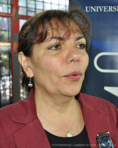 Lcda. Marlene Bauste, Coordinadora de SERBIULA. (Fotografía: Lander Altuve). 