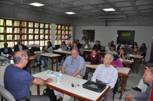 El profesor Ramón Rivas, señaló que el cumplimiento de los 100 años del descubrimiento del pozo del Zumaque es significativo (Fotografía: R. Pico)