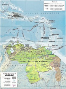 Venezuela y sus fronteras