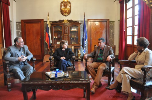 Gobernador del estado Lara sostuvo reunión con las autoridades de la Universidad de Los Andes (Foto Ramón Pico)