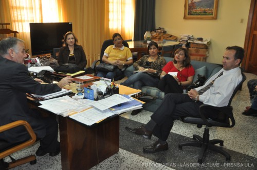 Siprula sostiene reunión con el Secretario de la ULA por trabajos del Trolebús en la avenida Don Tulio Febres Cordero (Foto Siprula Prensa)