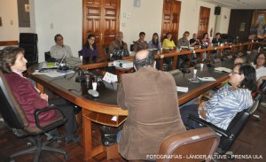 Un gran número de psicólogos de Mérida y de la ULA participaron en la reunión.  (Foto: Lánder Altuve)