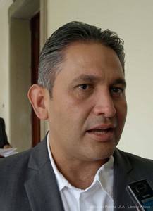 doctor Juan Carlos Vielma. Presidente del V Congreso Odontologico Internacional de Los Andes